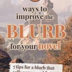 fiction writing tips for better blurbs